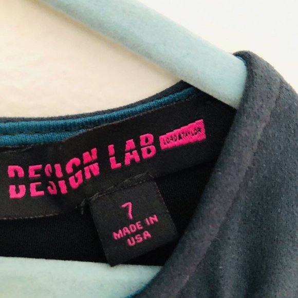 Design Lab Lord & Taylor Skater Dress Deep Green 7 - Picture 7 of 10